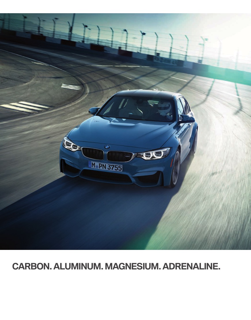 2015 BMW M3 Brochure Page 10